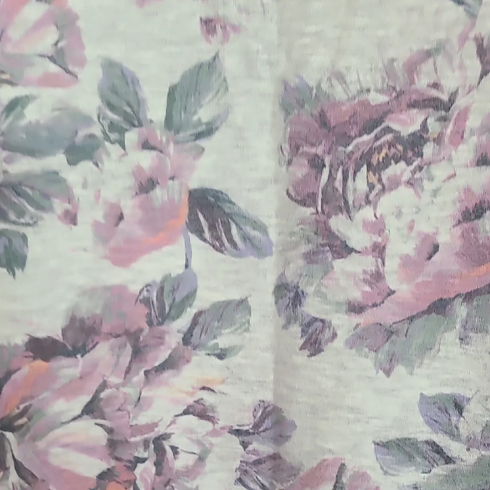 Ideology Gray and Purple Top - Picture 3 of 6